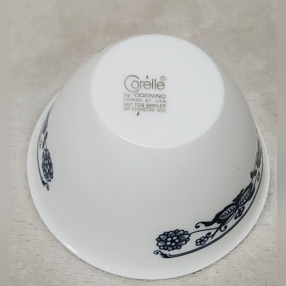 Corelle by Corning Old Town Blue Open Sugar Bowl - Picture 3 of 3